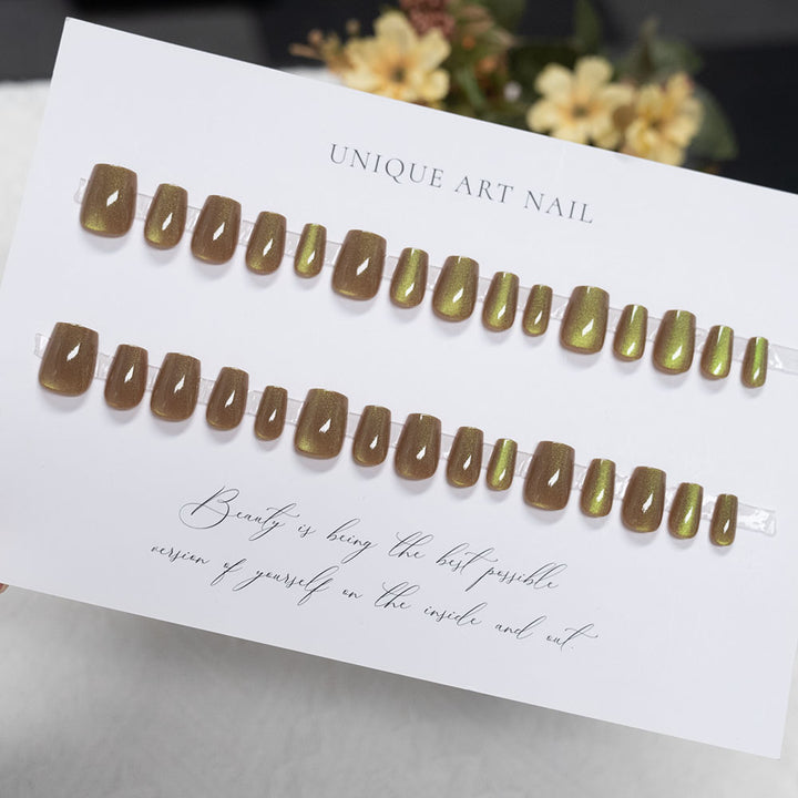 Glänzendes Acryl Press-On Nagel Set