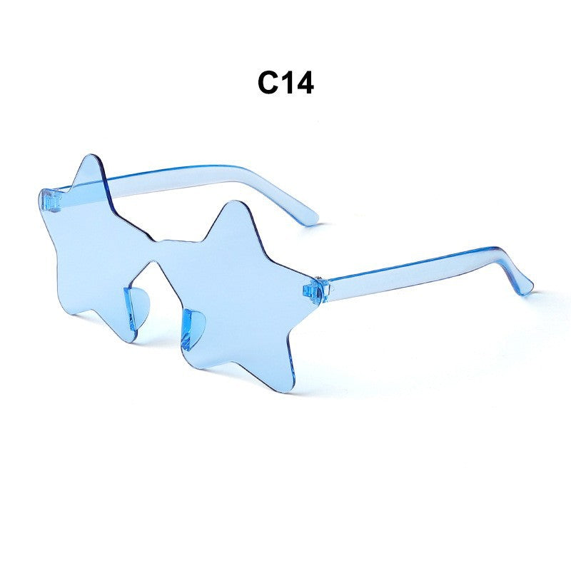 Damen Star-Shaped Sonnenbrille Karnz