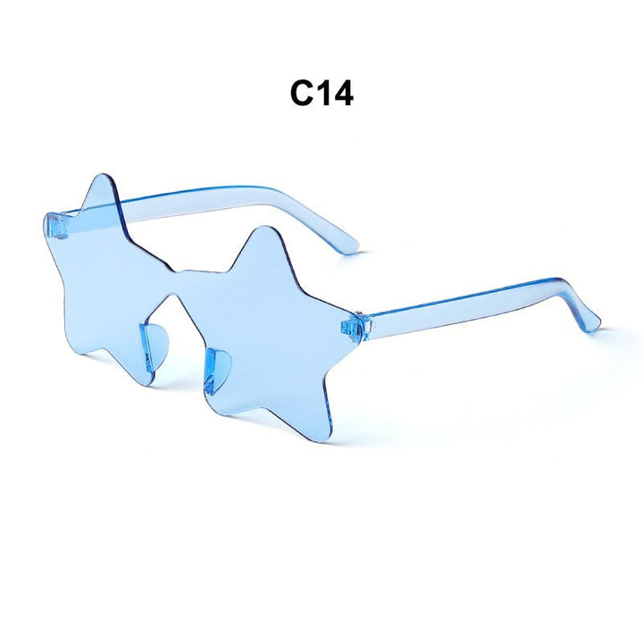 Damen Star-Shaped Sonnenbrille Karnz