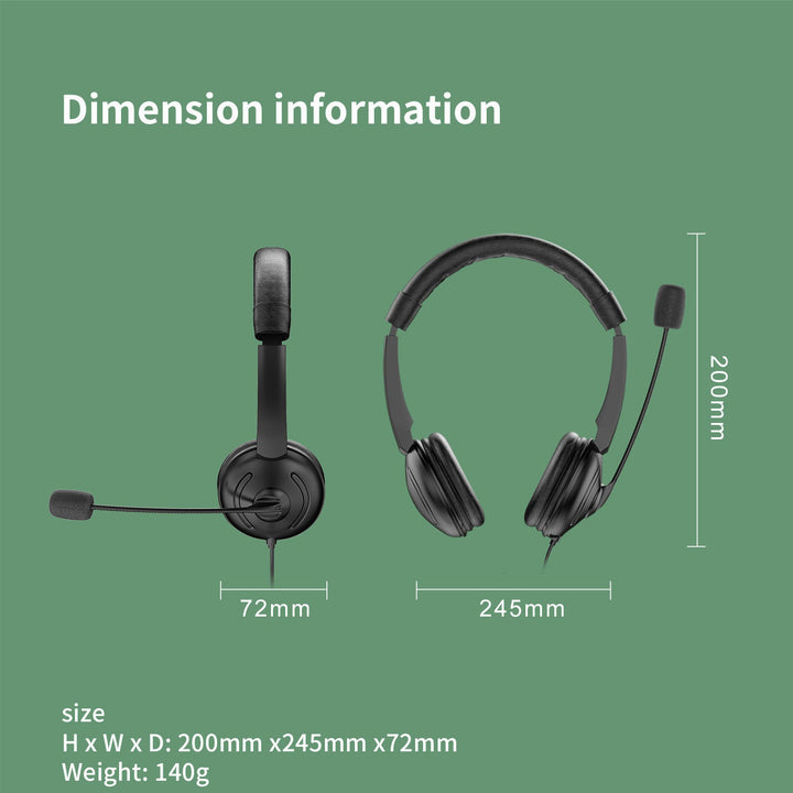 Professionelles USB-Kommunikations-Headset Karnz