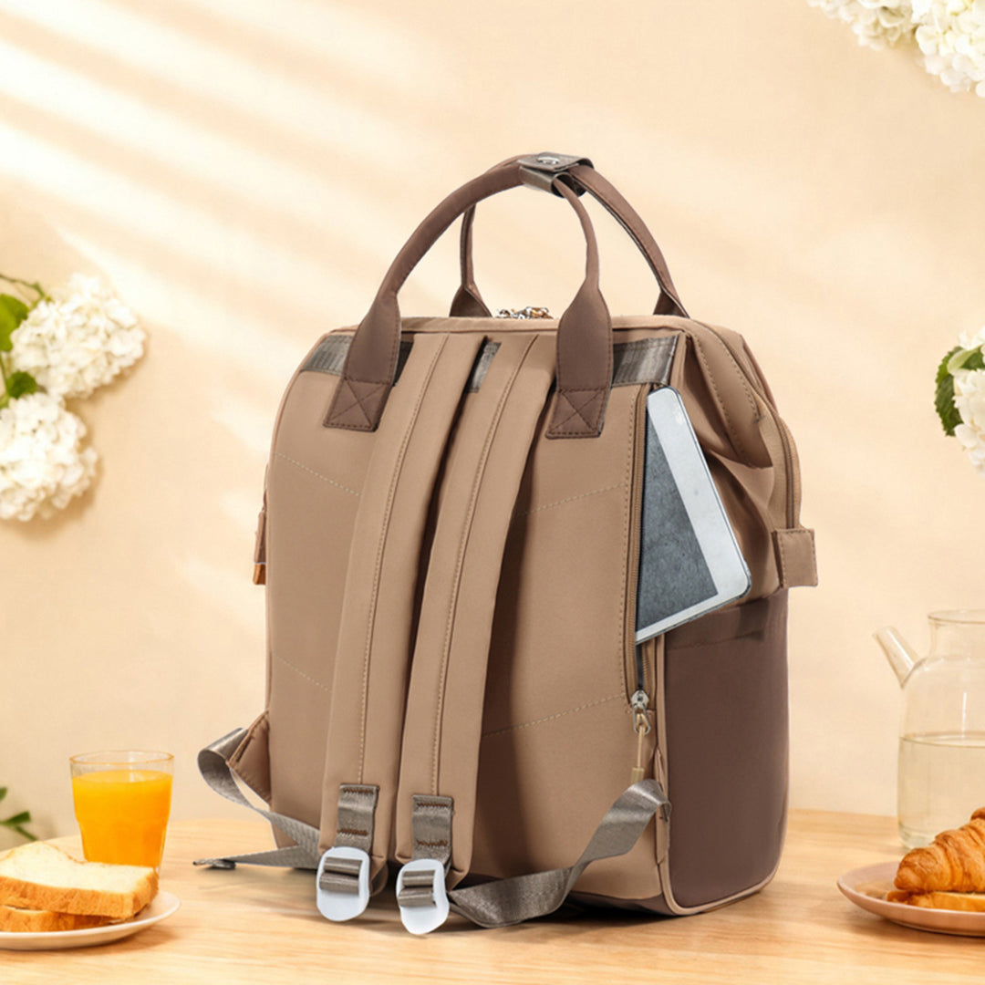 Stylischer Mehrfachfächer-Umhängetaschen-Rucksack Karnz