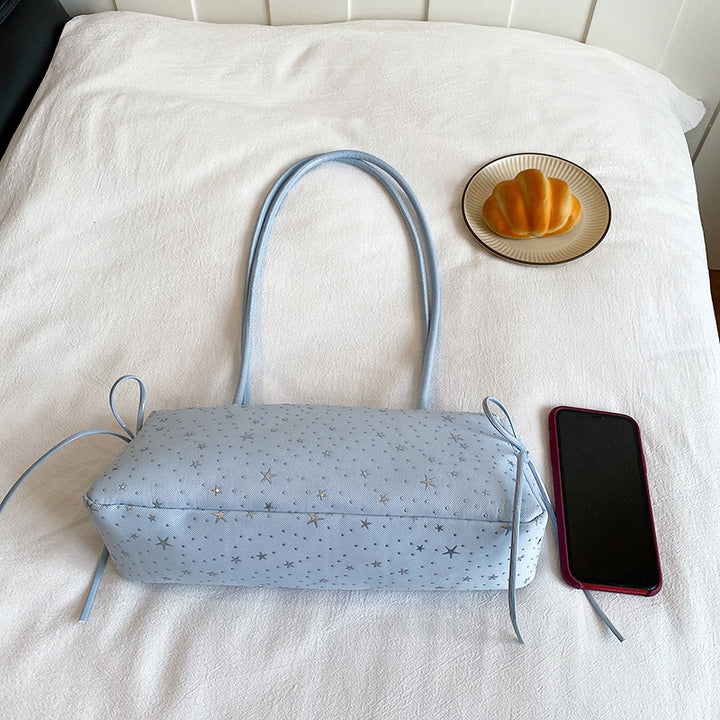 Sternenmuster Abend Handtasche