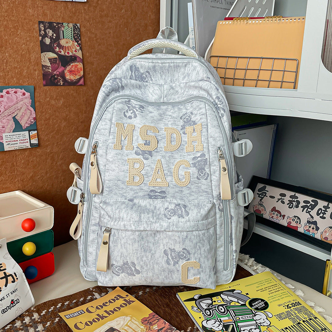 Stylische gestickte lässige Rucksack Karnz 1791205709