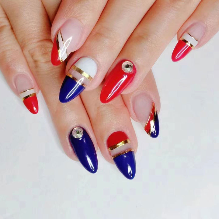 Glamouröses Stiletto Nagelkunstset