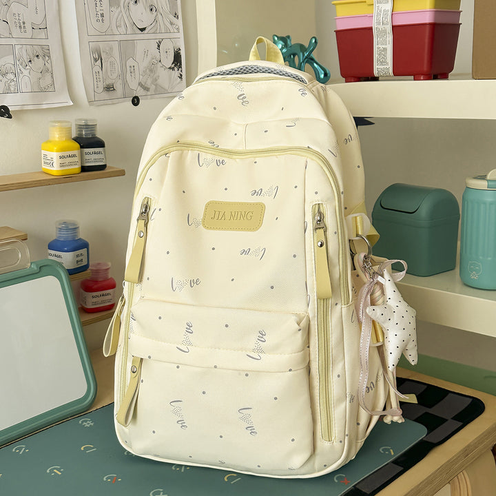 Stylische Love-Beschmückte Rucksack Karnz