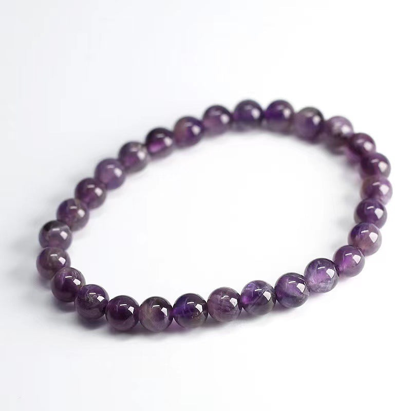 Handgemachte Amethyst Edelsteinarmband Karnz