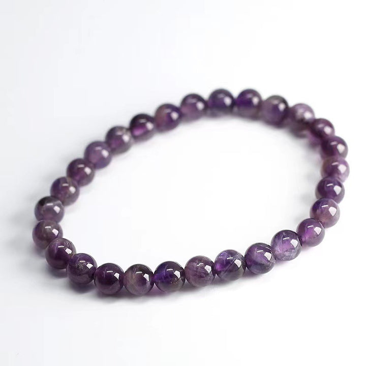 Handgemachte Amethyst Edelsteinarmband Karnz