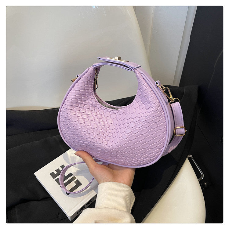 WoTextured Leder Hobo Tasche Karnz
