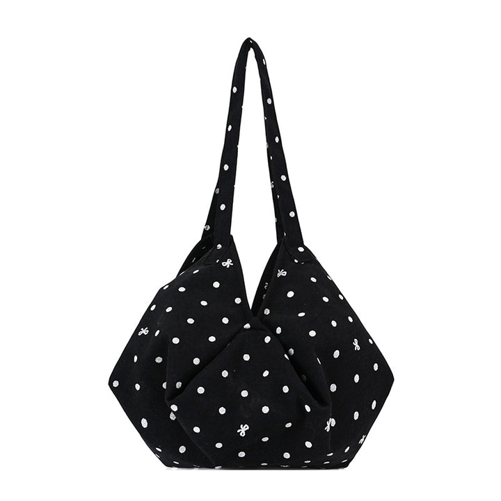Moderne gepunktete Schultertasche