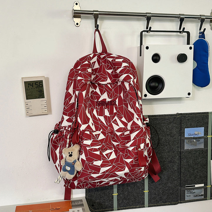 Geometrisches Muster Lässiger Rucksack Karnz