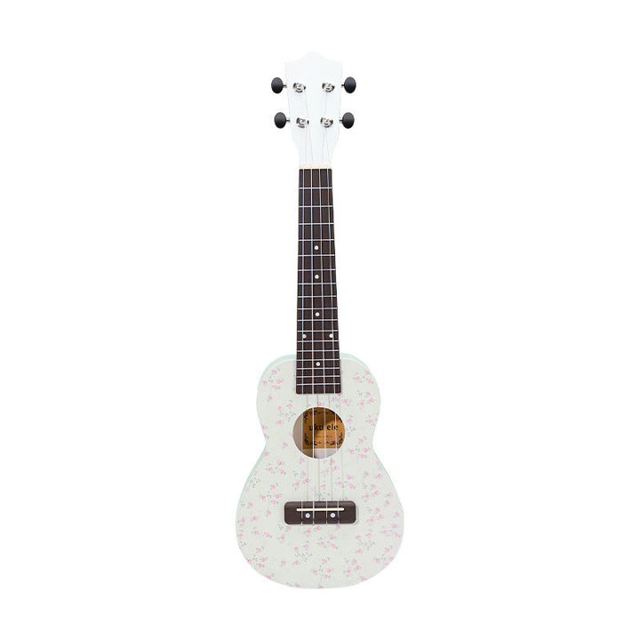 Blumenmuster Ukulele Karnz