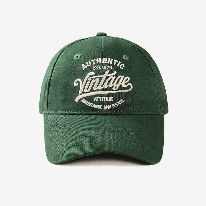 Vintage-inspirierte bestickte Baseballmütze