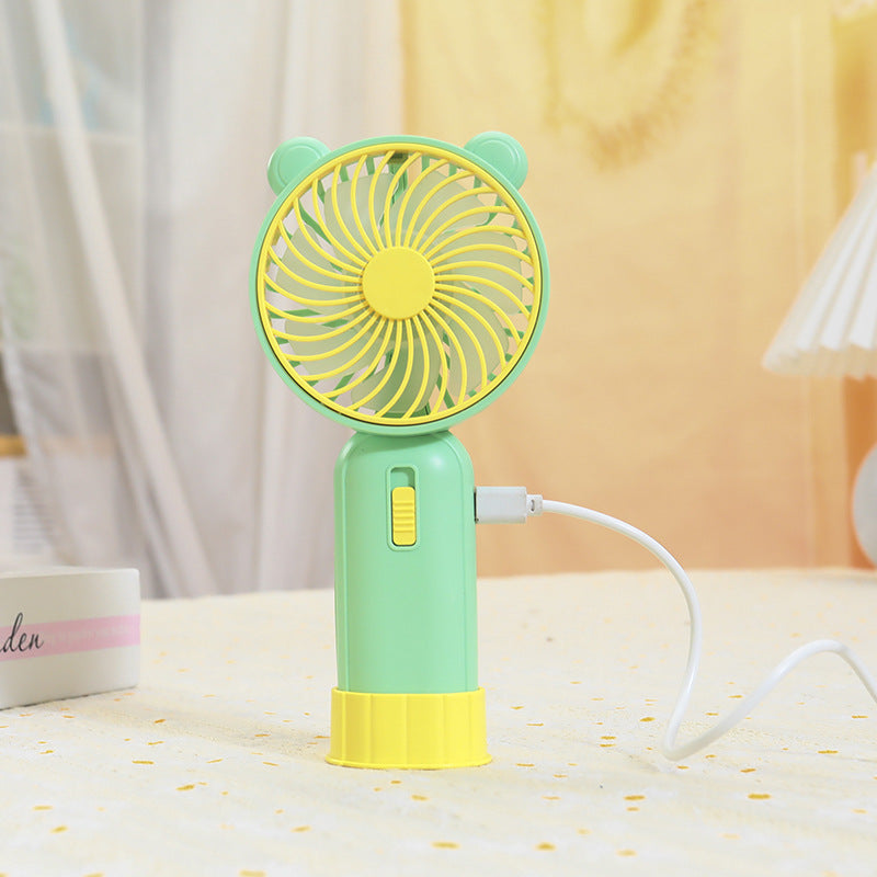 Damen Tragbarer Handventilator mit niedlichem Tierdesign Karnz