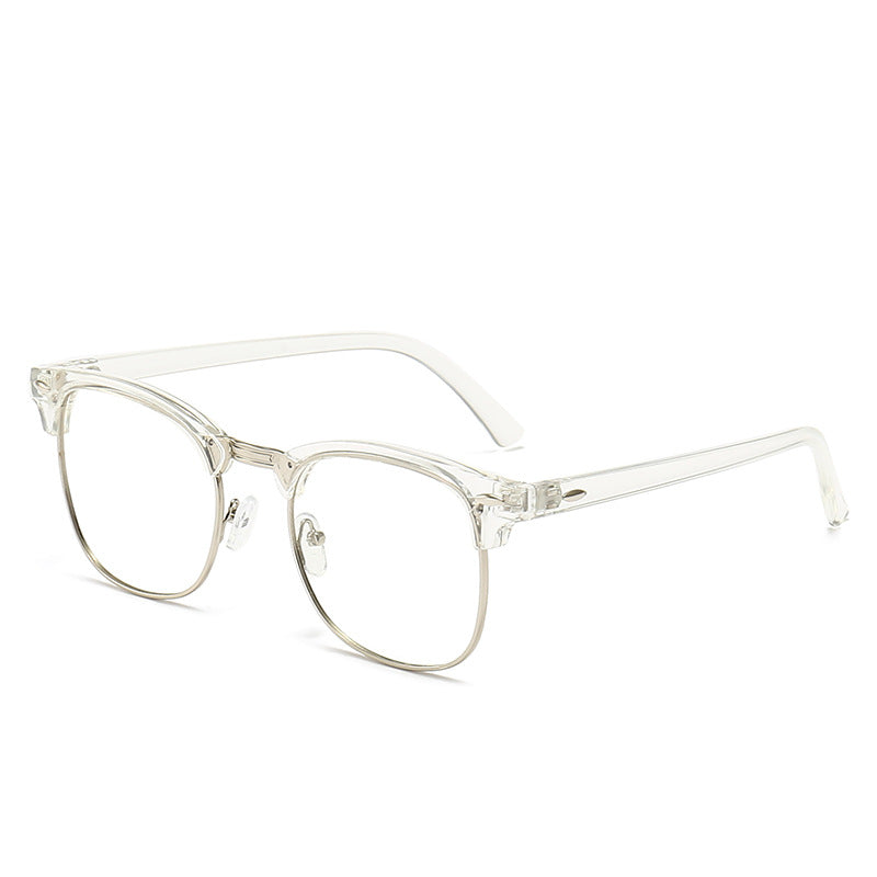 Damen modische Retro-Sonnenbrille mit metallischem Rahmen Karnz