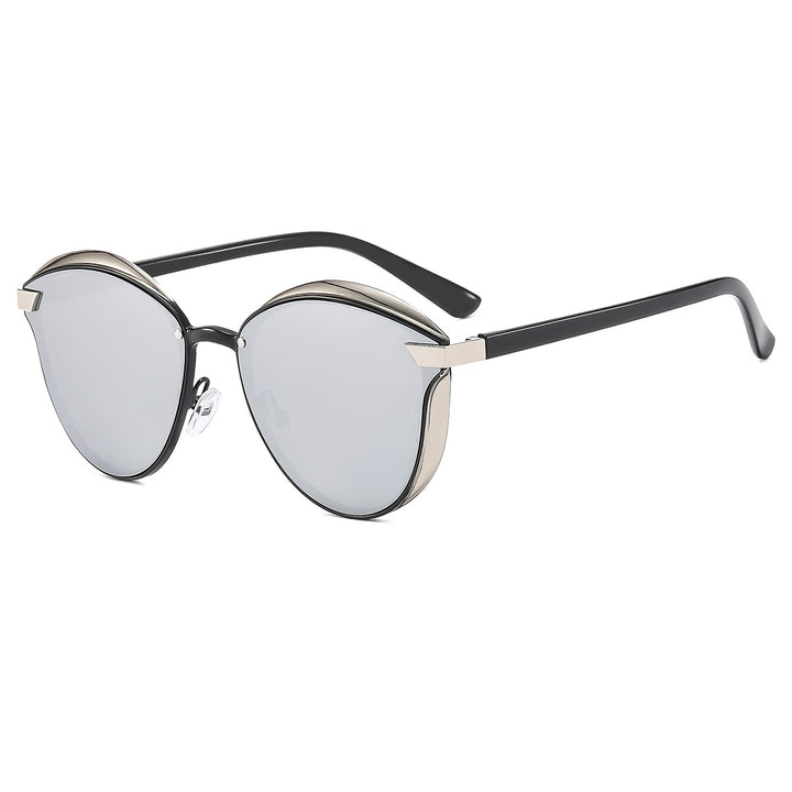 Damen Designer-Sonnenbrille mit edlem Facettendesign und hochwertigem UV-Schutz Karnz