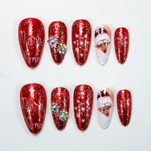 Weihnachtskunstnägel Set Karnz
