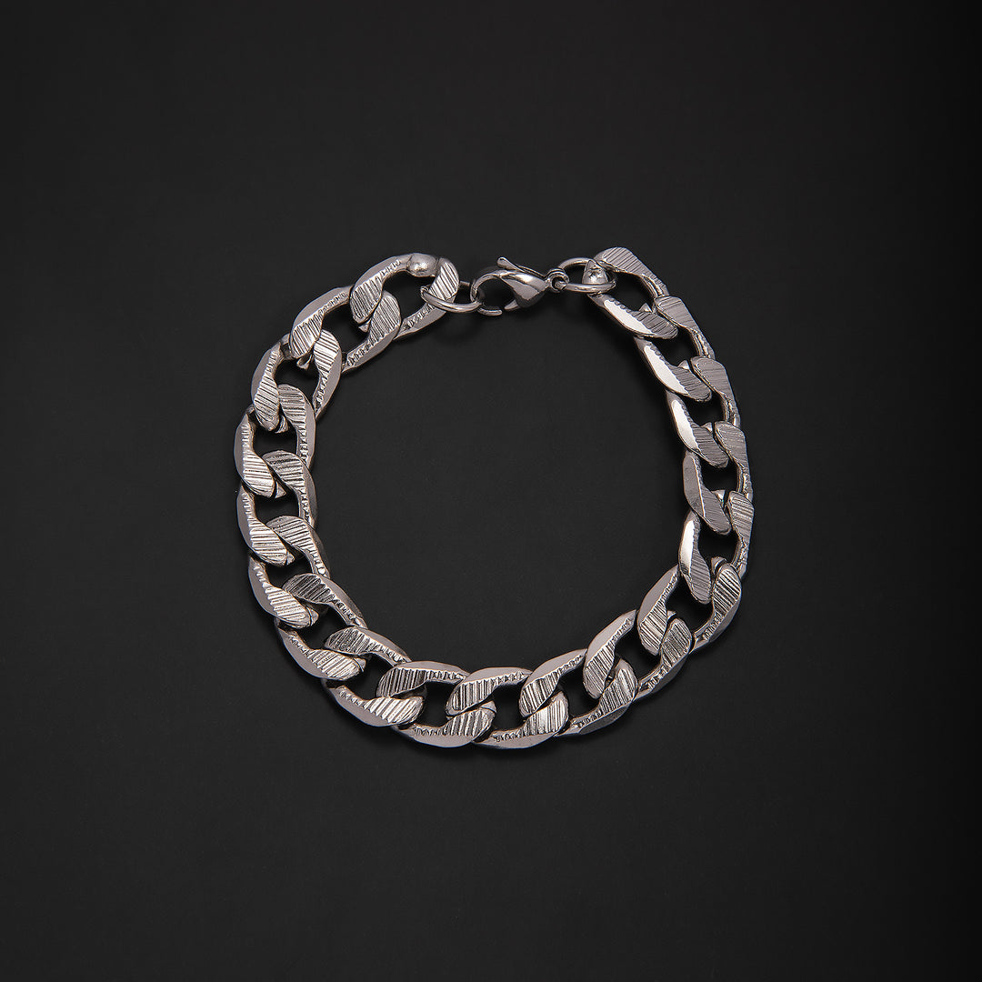 Stylische Chunky-Link-Chain-Armband Karnz