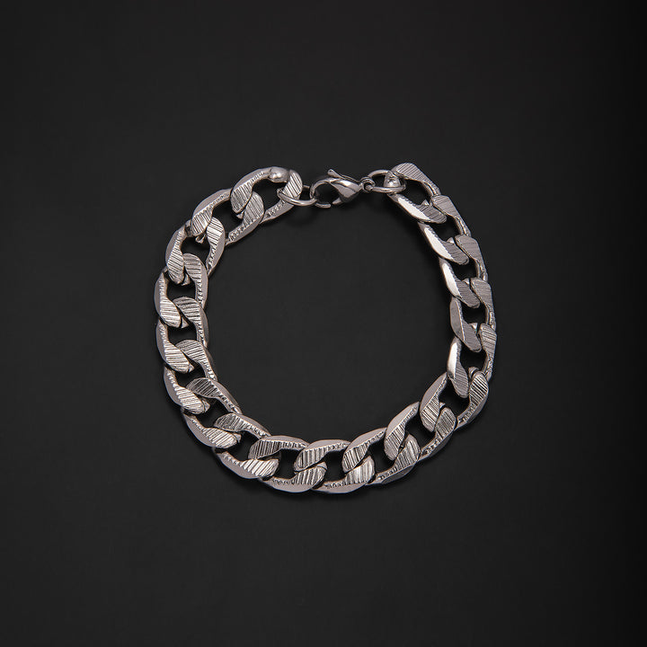 Stylische Chunky-Link-Chain-Armband Karnz