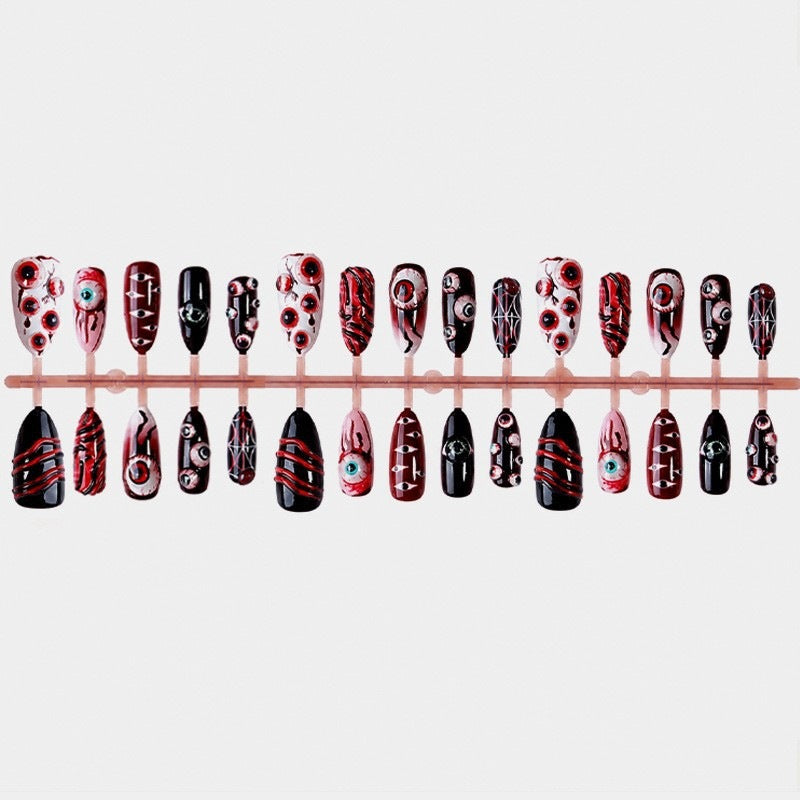 Kreatives Halloween Kunstnagelset Karnz