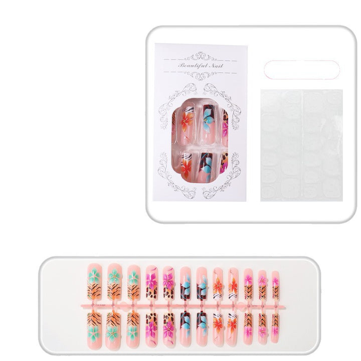 Floral Art Press-On Nagelspitzen Karnz