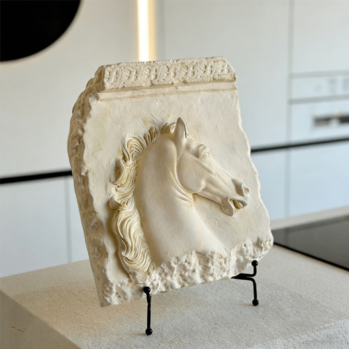 Dekorative Pferdekopf Wandkunst