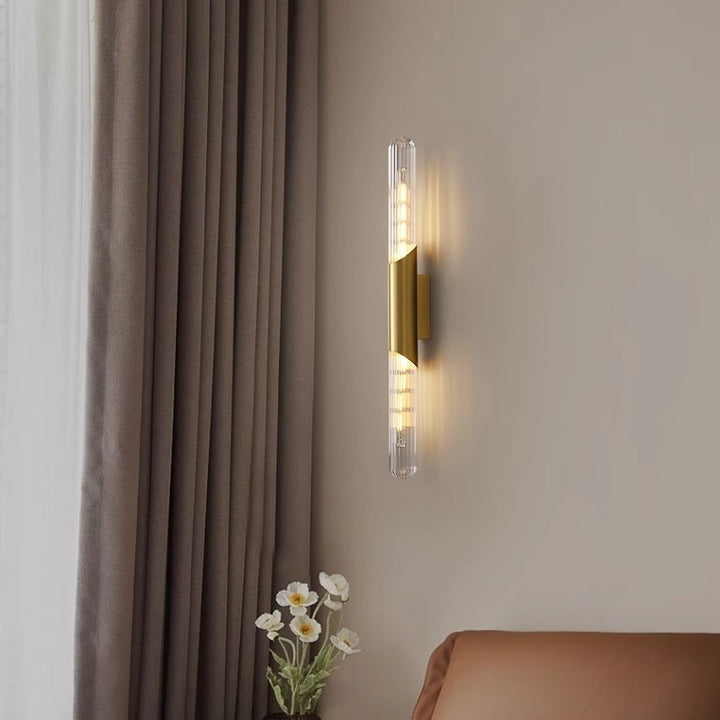 Elegante industrielle Wandleuchte