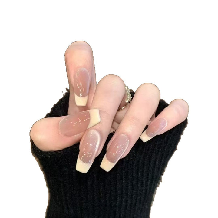 Dekorative handgefertigte Nagelverlängerungen