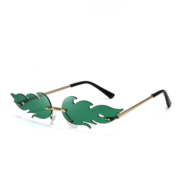 Dekorative Blumemramen Sonnenbrille Karnz