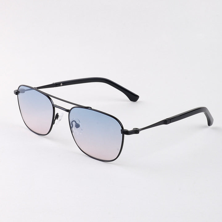 Damen modische Sonnenbrille mit minimalistischem Rahmen und graduierten Gläsern Karnz