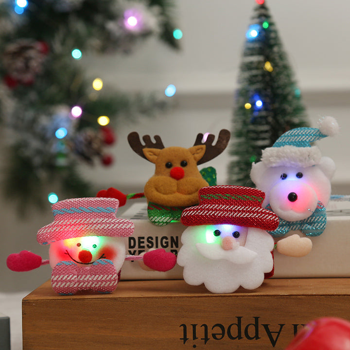 Festliche Haarspangen mit Weihnachtsmotiven Karnz