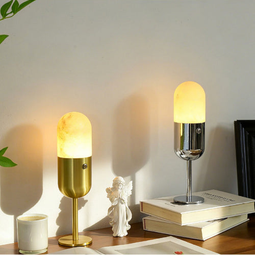 Moderne Messing Tischlampe