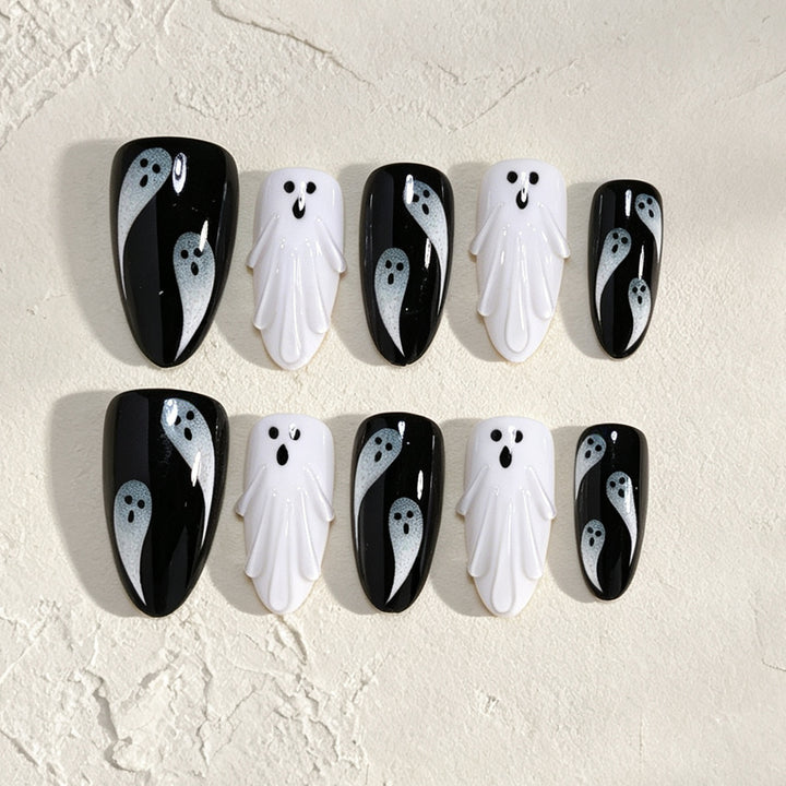 Halloween Geist Nagelkunst Karnz