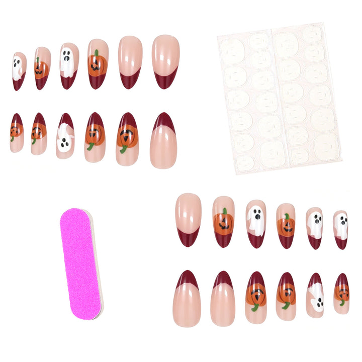 Festliches Halloween-Nail-Art-Design Karnz