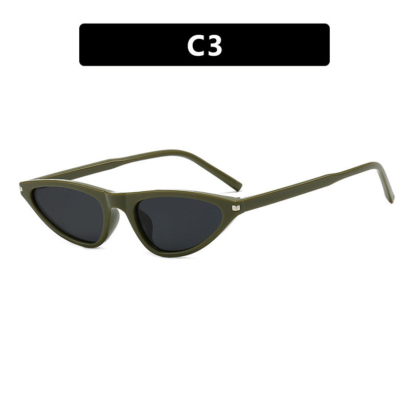 Damen Cat-Eye Sonnenbrille mit elegantem Kunststoffrahmen und UV-Schutz Karnz