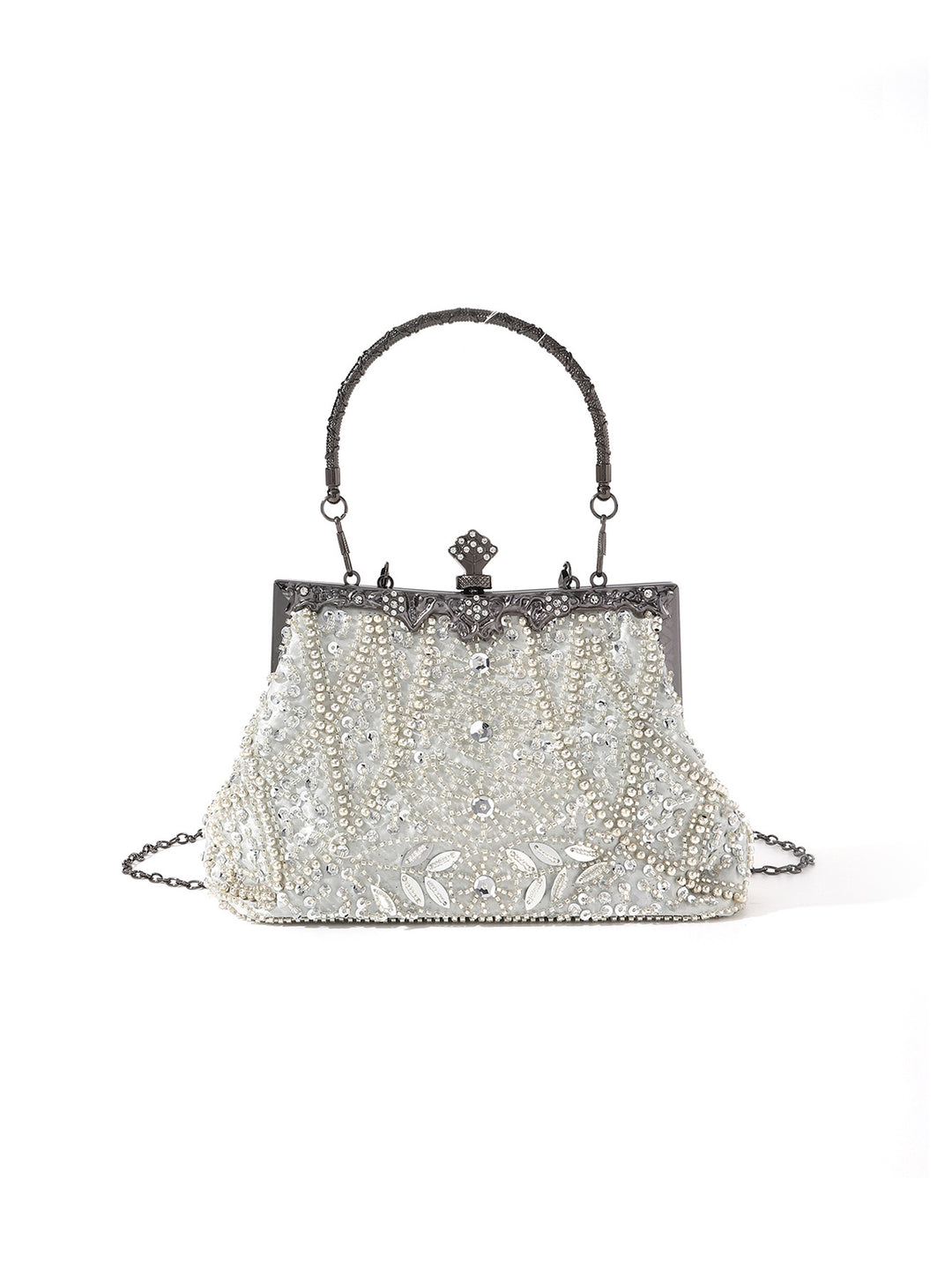 Perlen Abendhandtasche