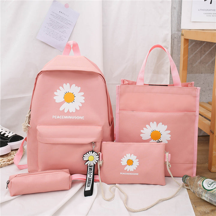 Florales Druck Rucksack Set Karnz
