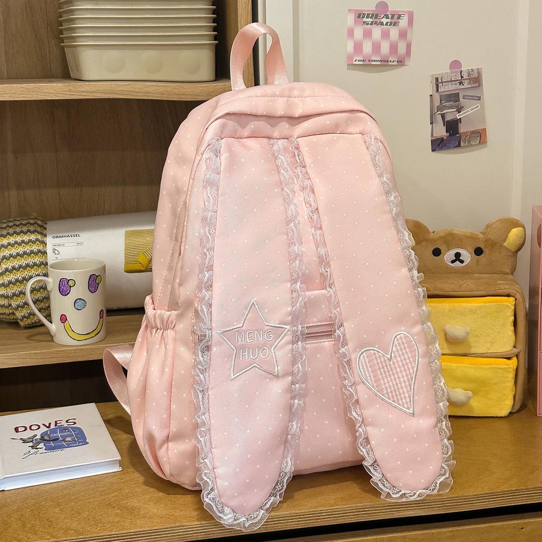 Verspielter dekorativer Patchwork-Rucksack Karnz