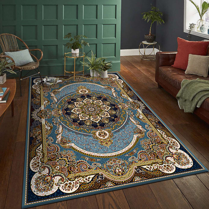 Luxuriöser Blumendesign-Teppich