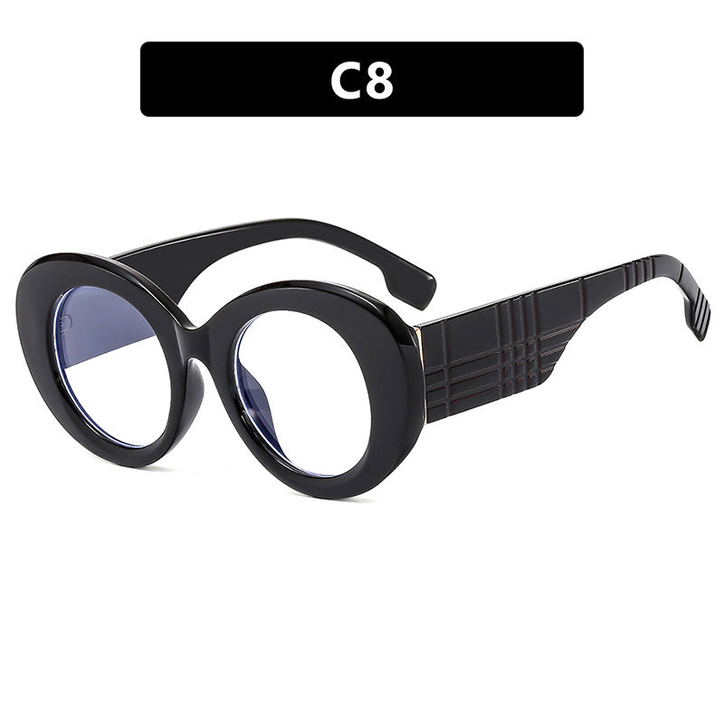 Damen extravagante Sonnenbrille mit kreativem Rahmendesign und schützendem UV-Filter Karnz