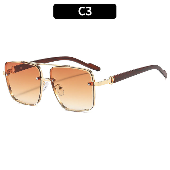 Chic Rechte Rahmen Sonnenbrille