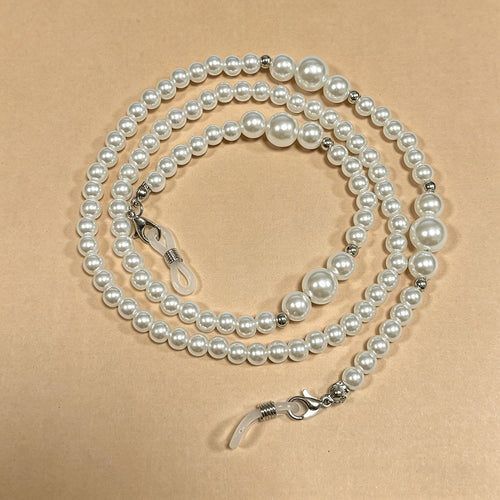 Elegante Perl Brillen Kette Karnz