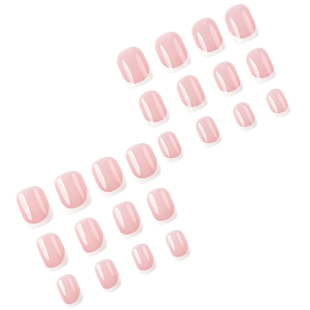 Elegante französische Spitzen-Nagelverlängerungen Karnz