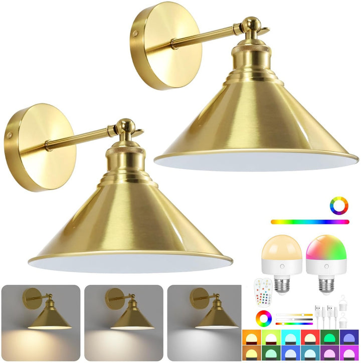 Verstellbare LED-Wandleuchte
