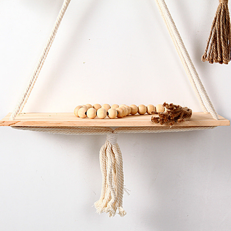 Macrame-Dreiecks-Schwimmregal Karnz