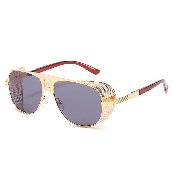 Damen Sportsonnenbrille mit innovativem Netzrahmen und polarisierenden Gläsern Karnz