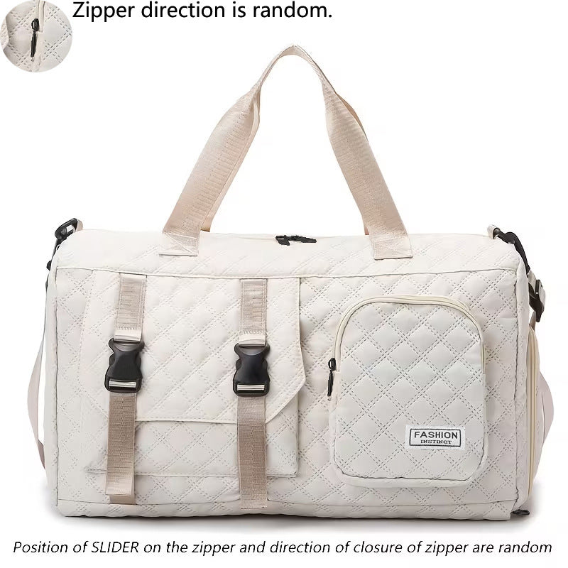 Vielseitige gesteppte Reisetasche Karnz