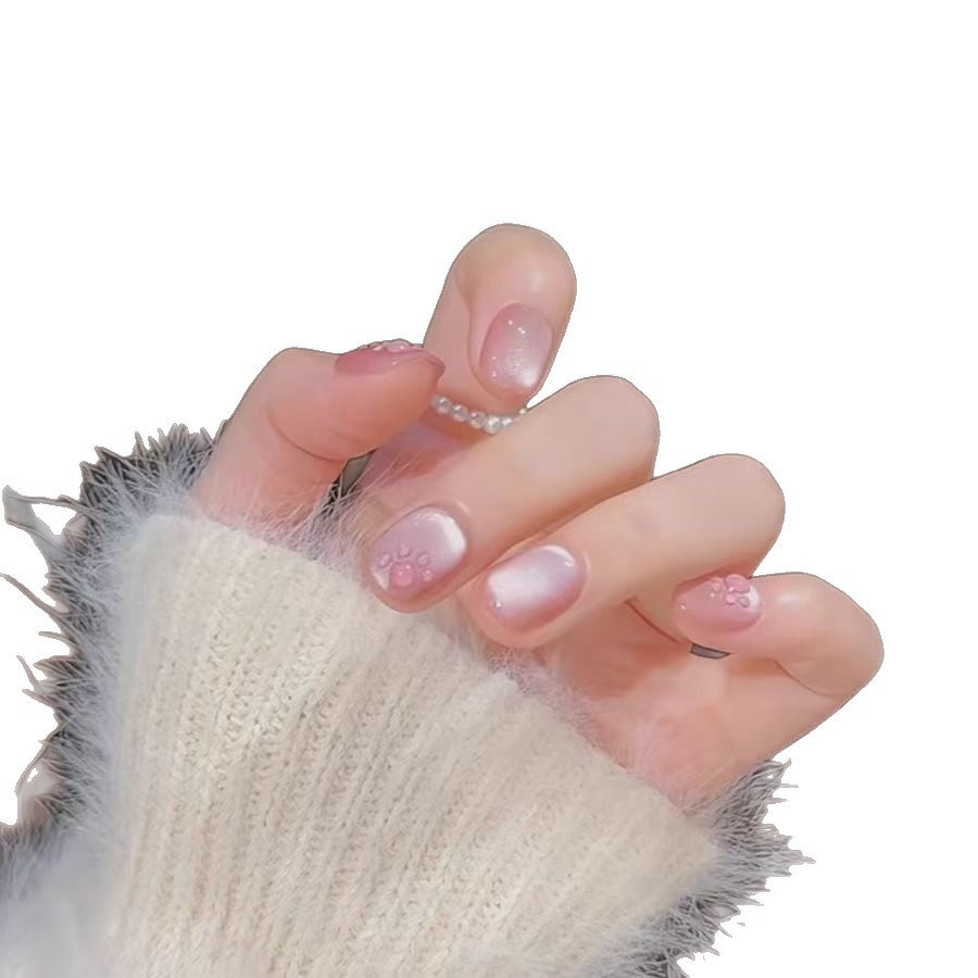 Künstlerisches Press-On-Nageldesign Karnz