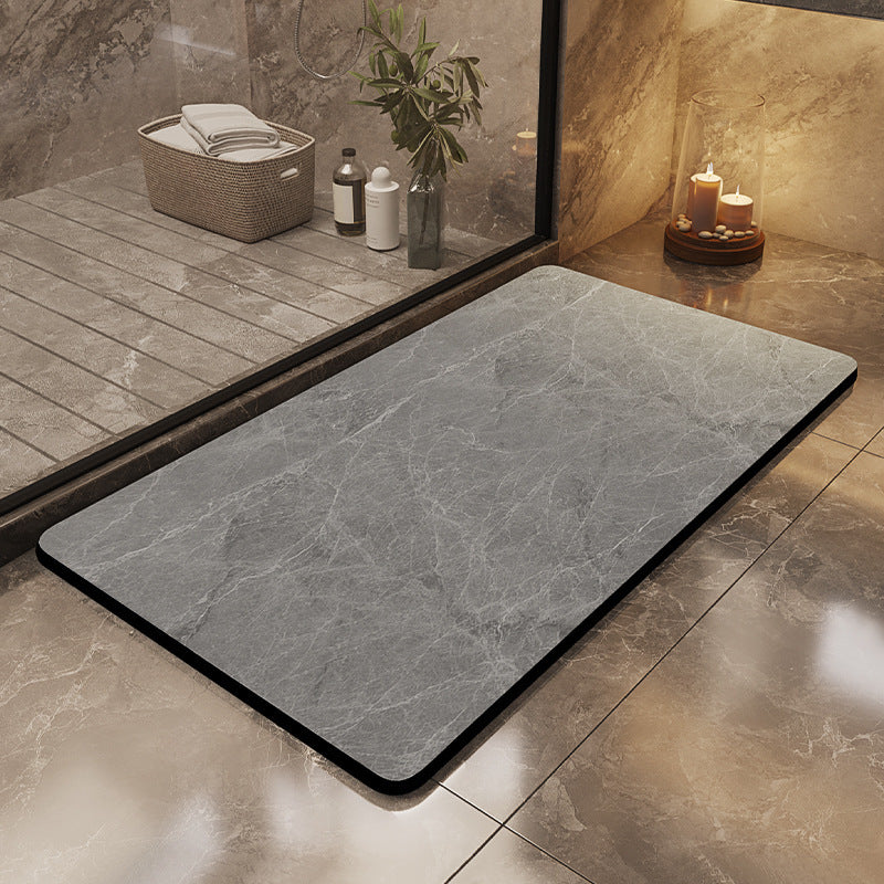 Moderne geometrische Badmatte
