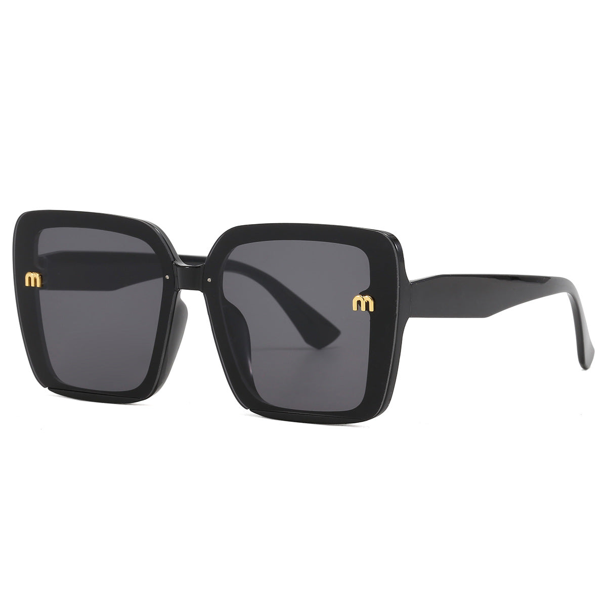 Damen quadratische Sonnenbrille mit elegantem Rahmen Karnz