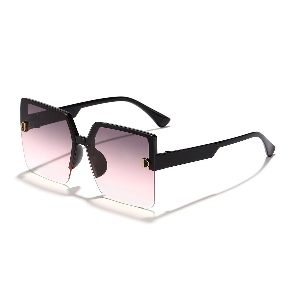 Damen quadratische Sonnenbrille mit elegantem Verlauf Karnz